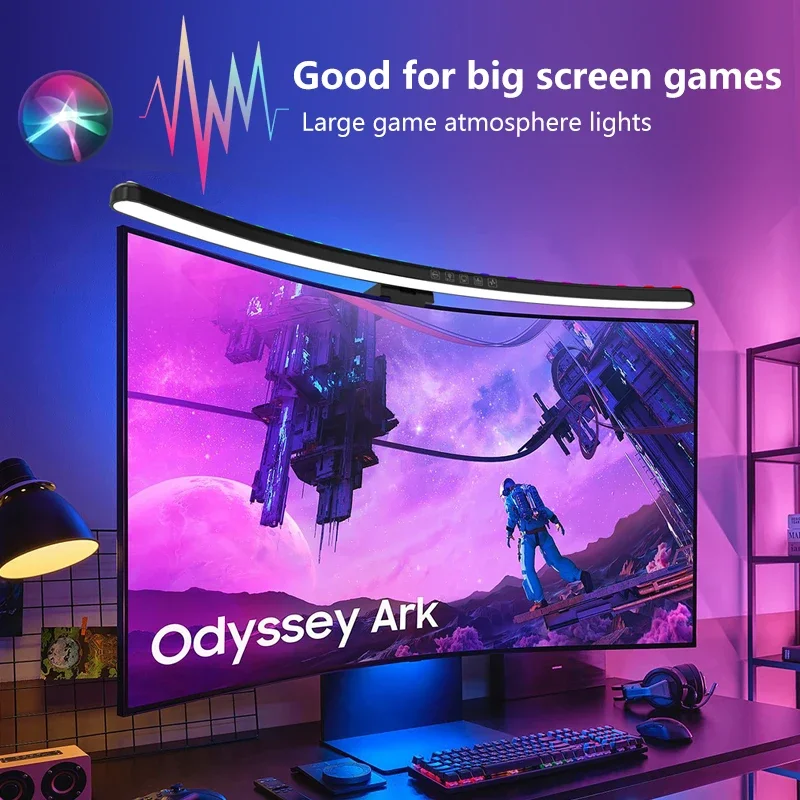 Esports Gaming Bed - 60cm RGB Screen Hanging Lights Computer