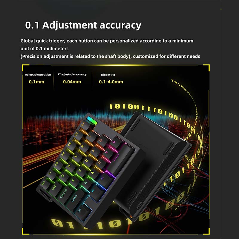 HE30 Mechanical Gaming Keyboar - Esports Gaming Keyboard ulasan dan harga