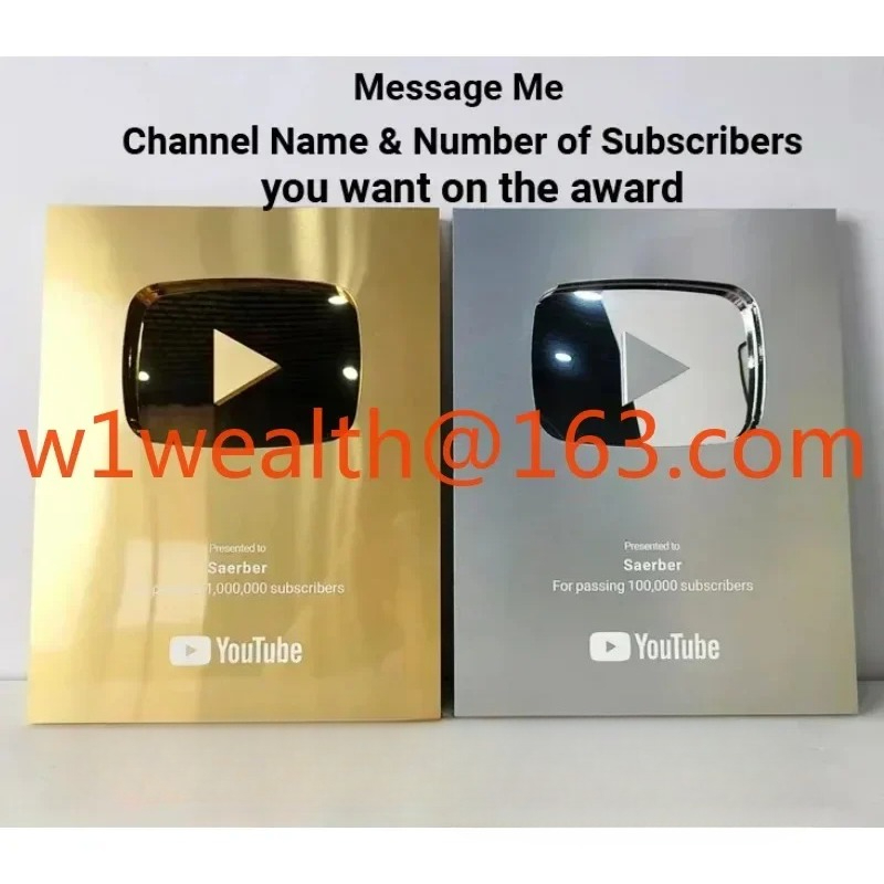 custom YouTube award Gold cust - Esports Gaming Trophy ulasan dan harga