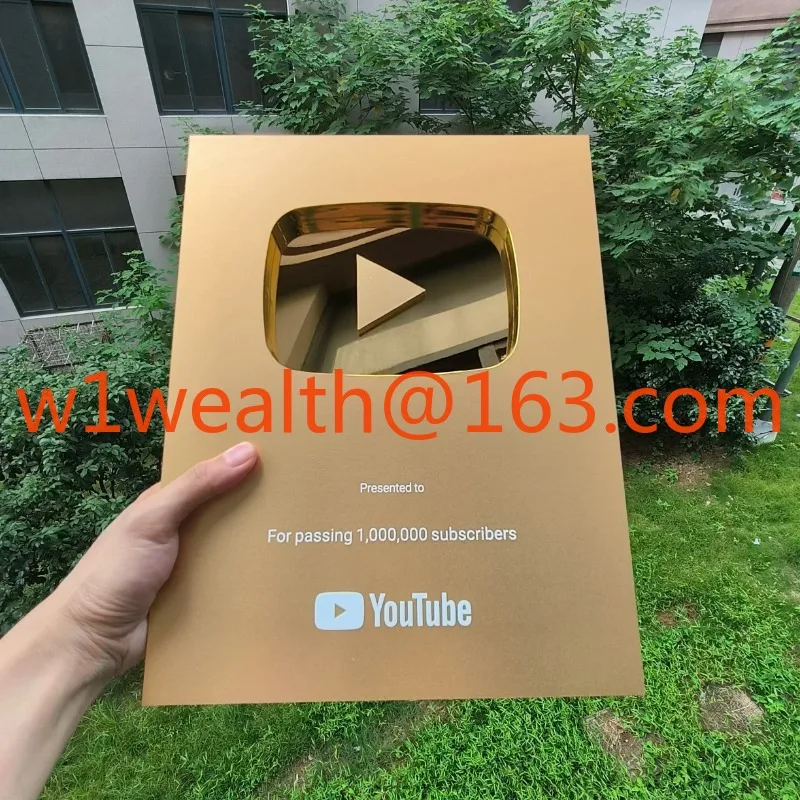 custom YouTube award Gold cust - Esports Gaming Trophy ulasan dan harga