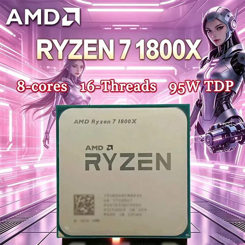 AMD Ryzen 7 1800X CPU 3.60GHz- - Amd Cpu Ryzen 7 ulasan dan harga