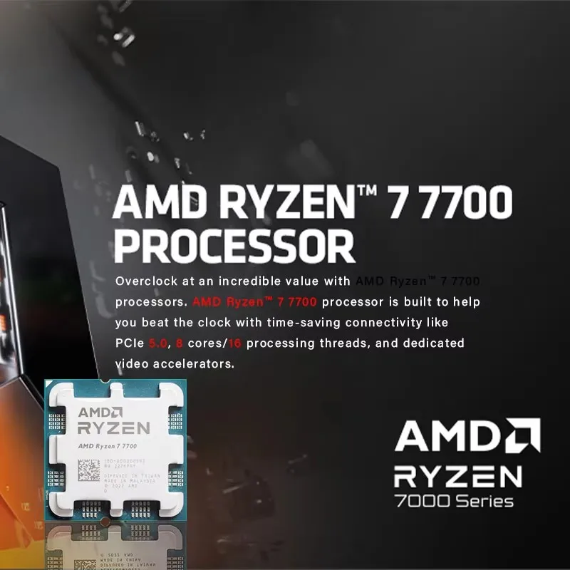 New AMD Ryzen 7 7700 Processor - Amd Cpu Ryzen 7 ulasan dan harga