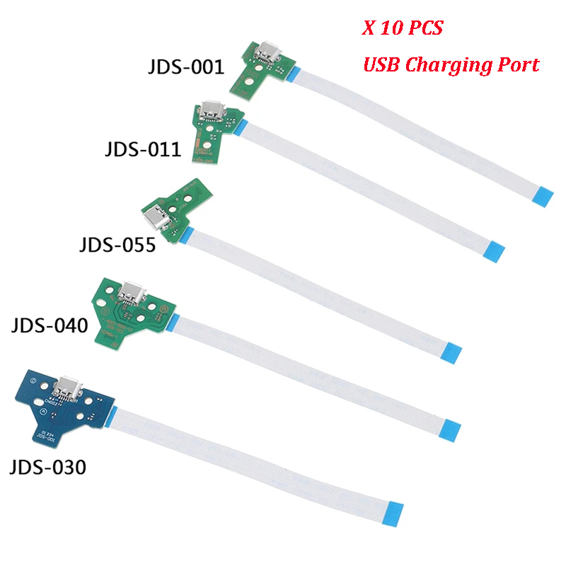 10pcs USB Charging Port Socket - Esports Gaming Controller ulasan dan harga