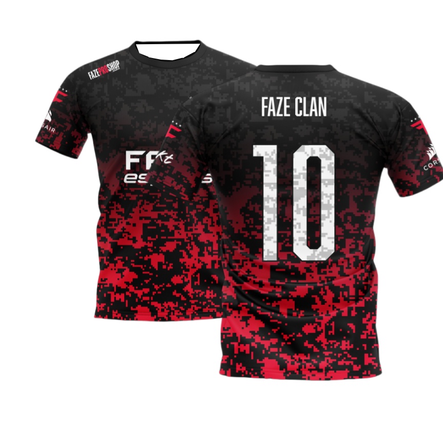 2026 New FaZe Esports Jersey B - Esports Gaming Team ulasan dan harga