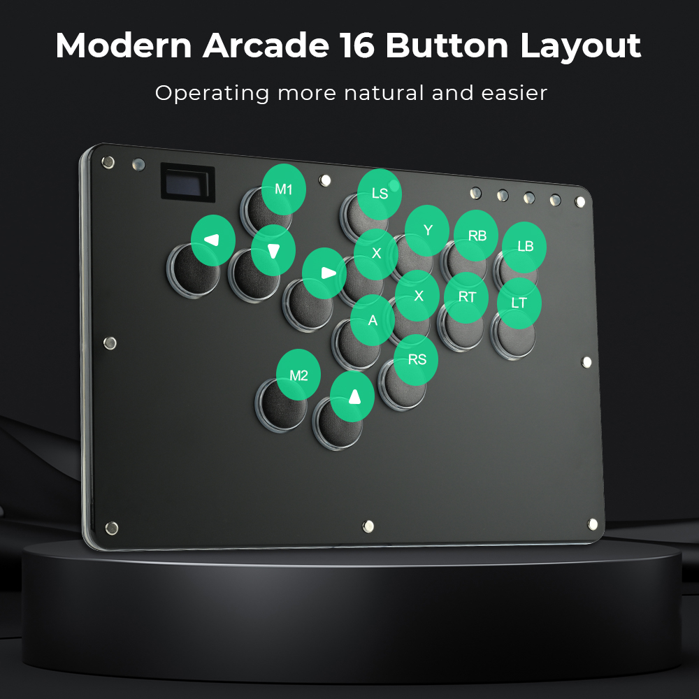 Haute42 T16 Black Stickless Hi - Esports Gaming Controller ulasan dan harga