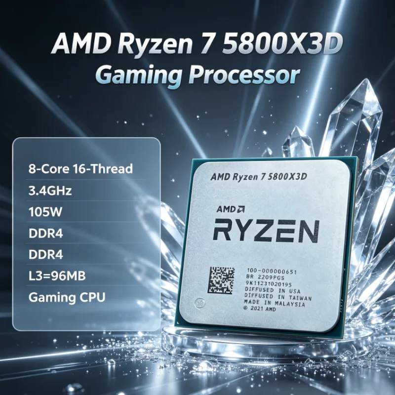 AMD R7 5800X3D 96 MB Gaming Pr - Amd Cpu Ryzen 7 ulasan dan harga