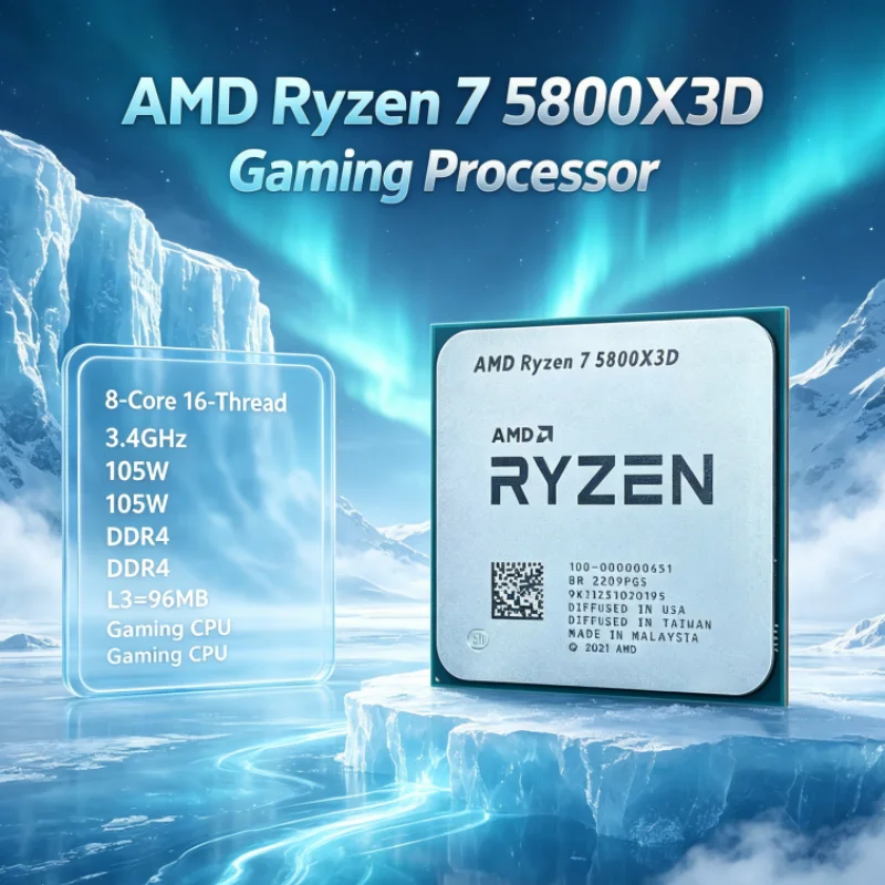 AMD R7 5800X3D 96 MB Gaming Pr - Amd Cpu Ryzen 7 ulasan dan harga