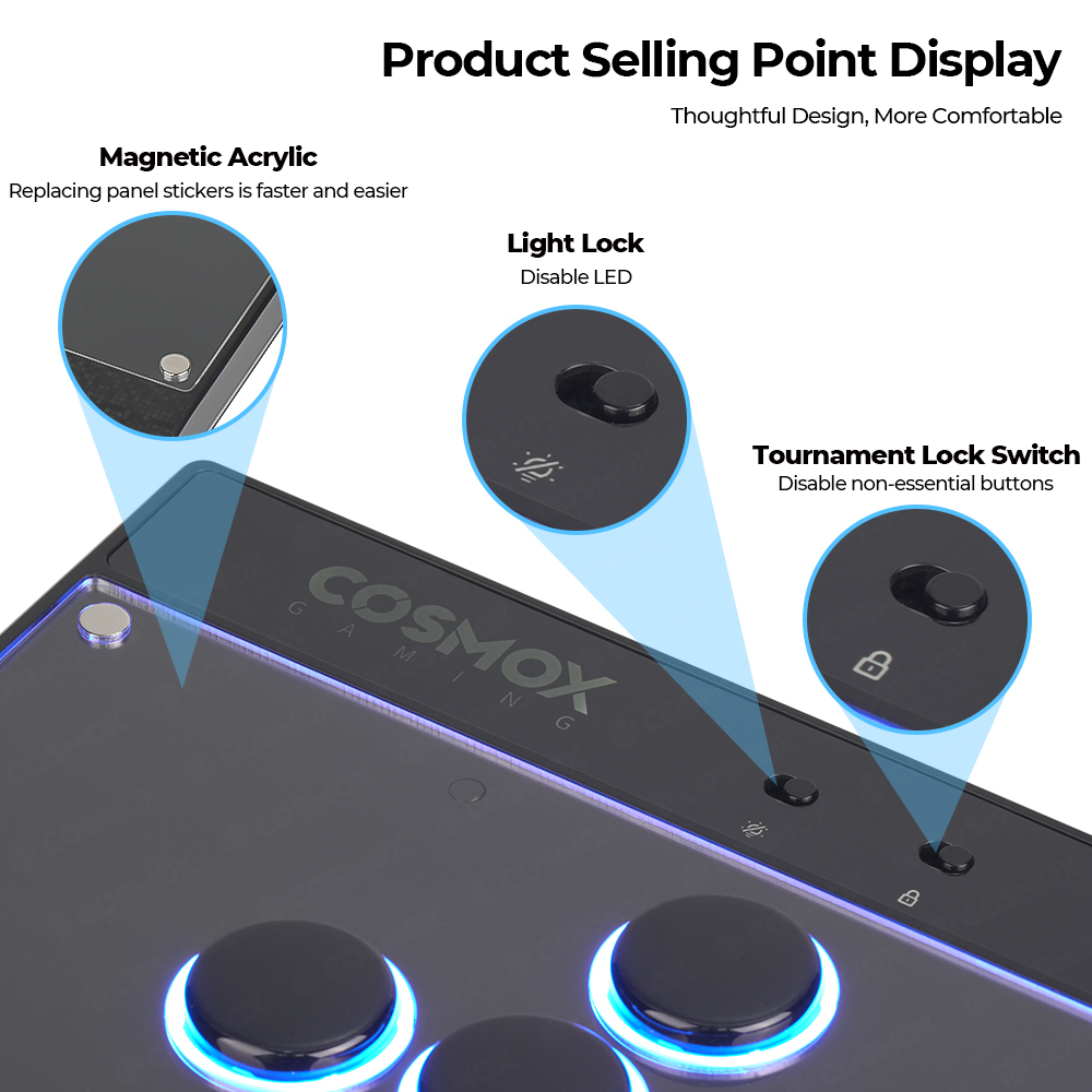Haute42-COSMOX C16 Leverless C - Esports Gaming Controller ulasan dan harga