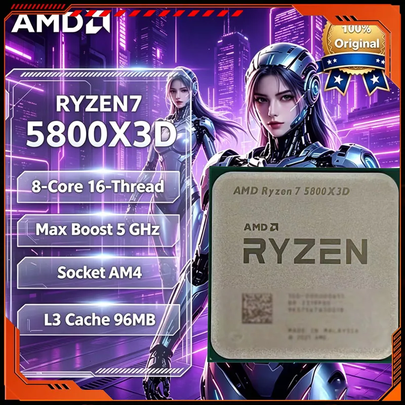AMD Ryzen 7 5800X3D 8-Core 16- - Amd Cpu Ryzen 7 ulasan dan harga