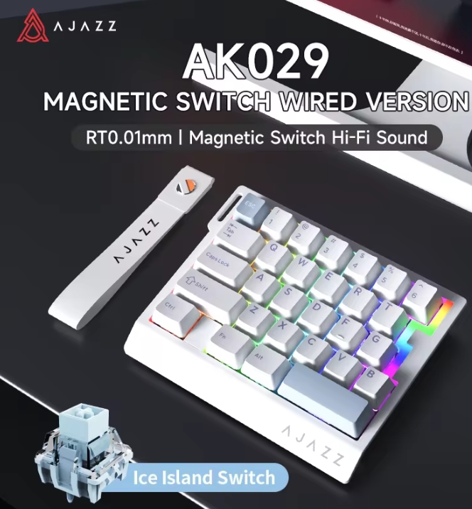 AK029 Wired One-Handed Gaming  - Esports Gaming Keyboard ulasan dan harga