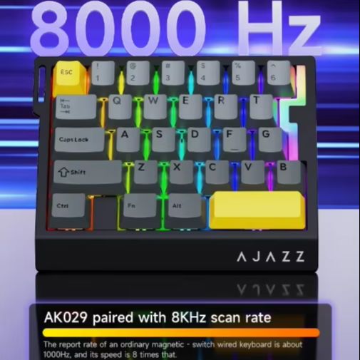 AK029 Wired One-Handed Gaming  - Esports Gaming Keyboard ulasan dan harga