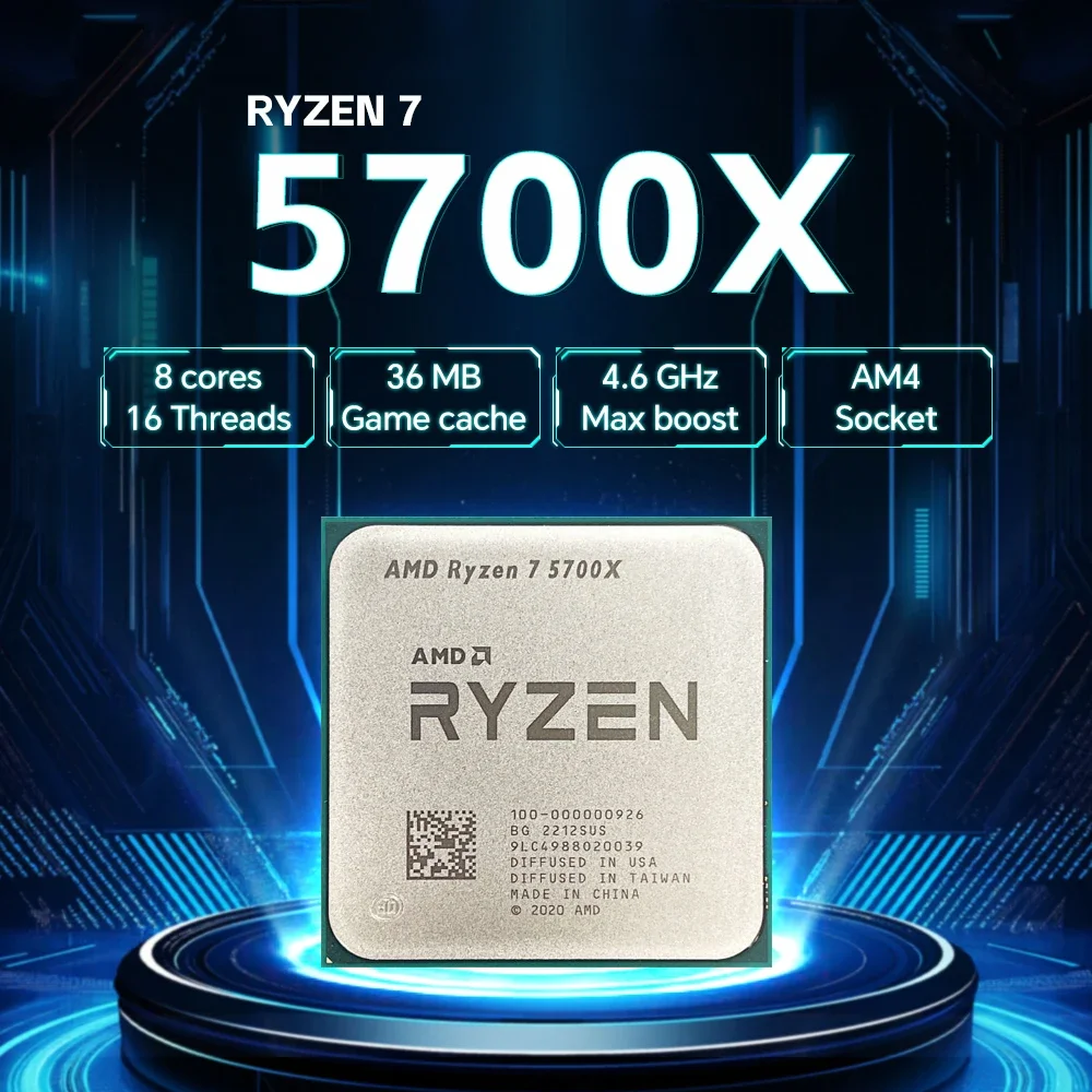 AMD Ryzen 7 5700X R7 5700X 8 C - Amd Cpu Ryzen 7 ulasan dan harga