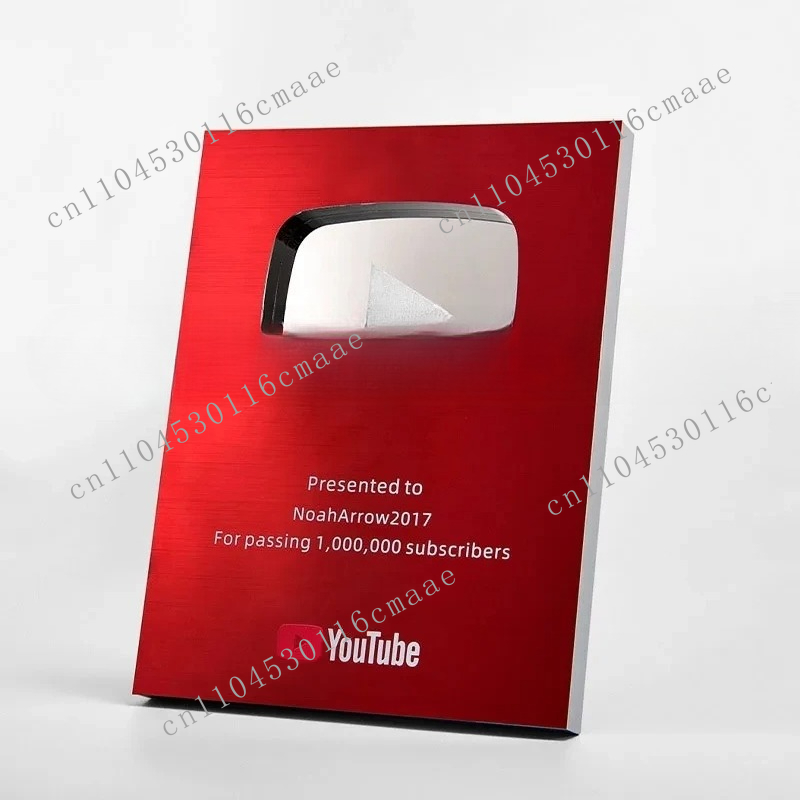 Custom YouTube Play Button Awa - Esports Gaming Trophy ulasan dan harga