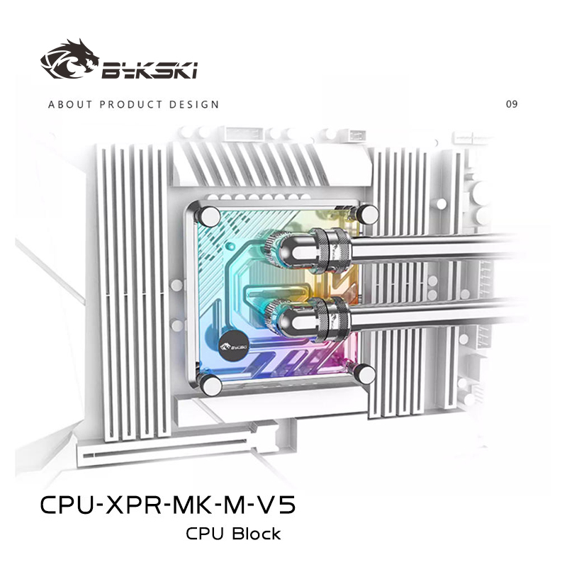 Bykski CPU Block Use for INTEL - Amd Cpu Ryzen 7 ulasan dan harga