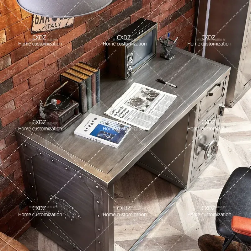 Industrial Style Computer Desk - Esports And Gaming Industry ulasan dan harga