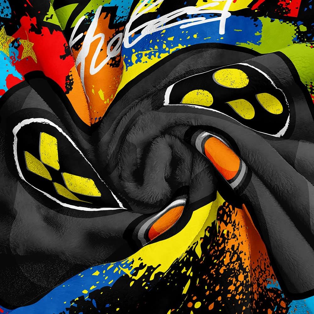 Gaming Graphic Fleece Throw Bl - Esports Gaming Bed ulasan dan harga