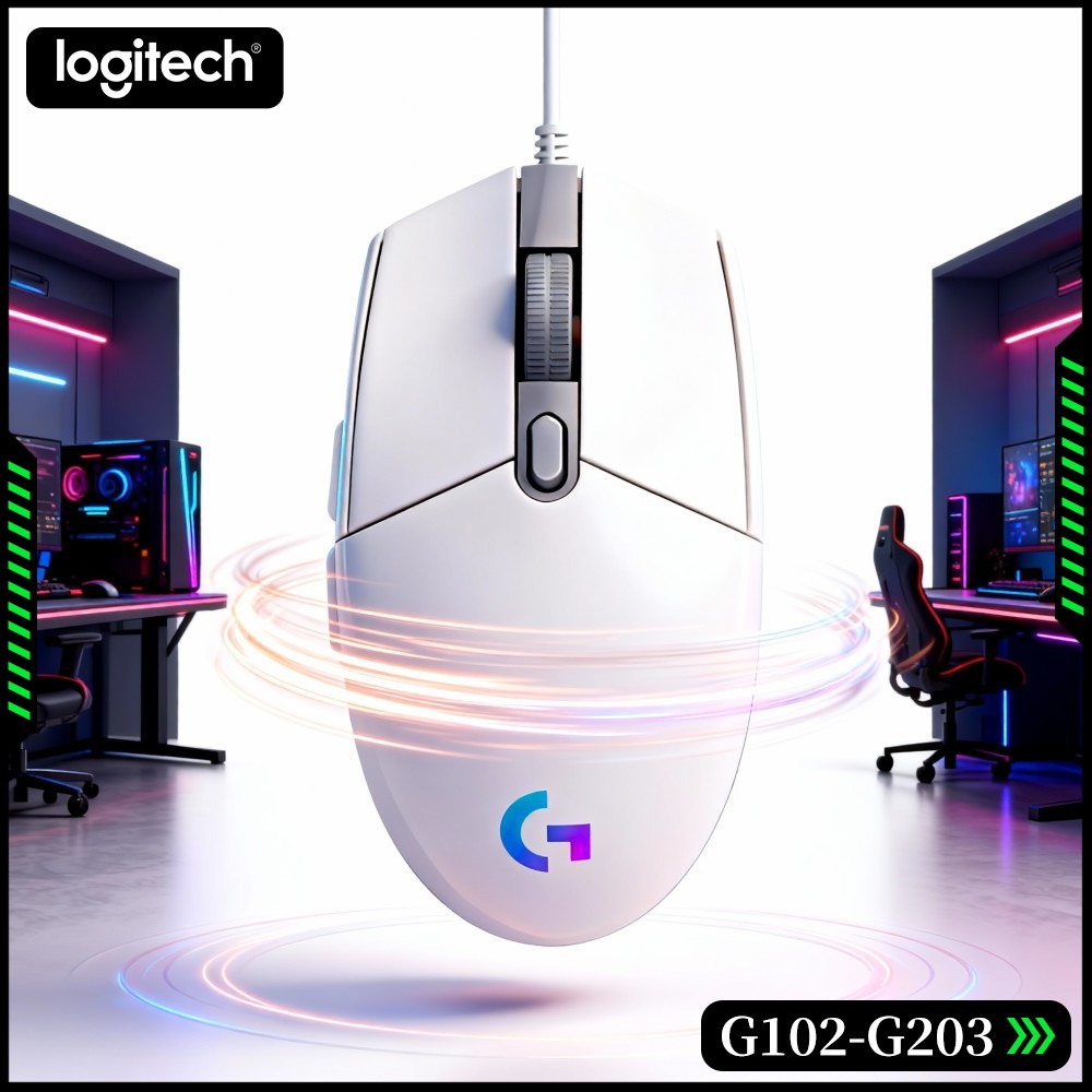 Logitech G102 Wired Gaming Mou - Esports Gaming Tournaments ulasan dan harga