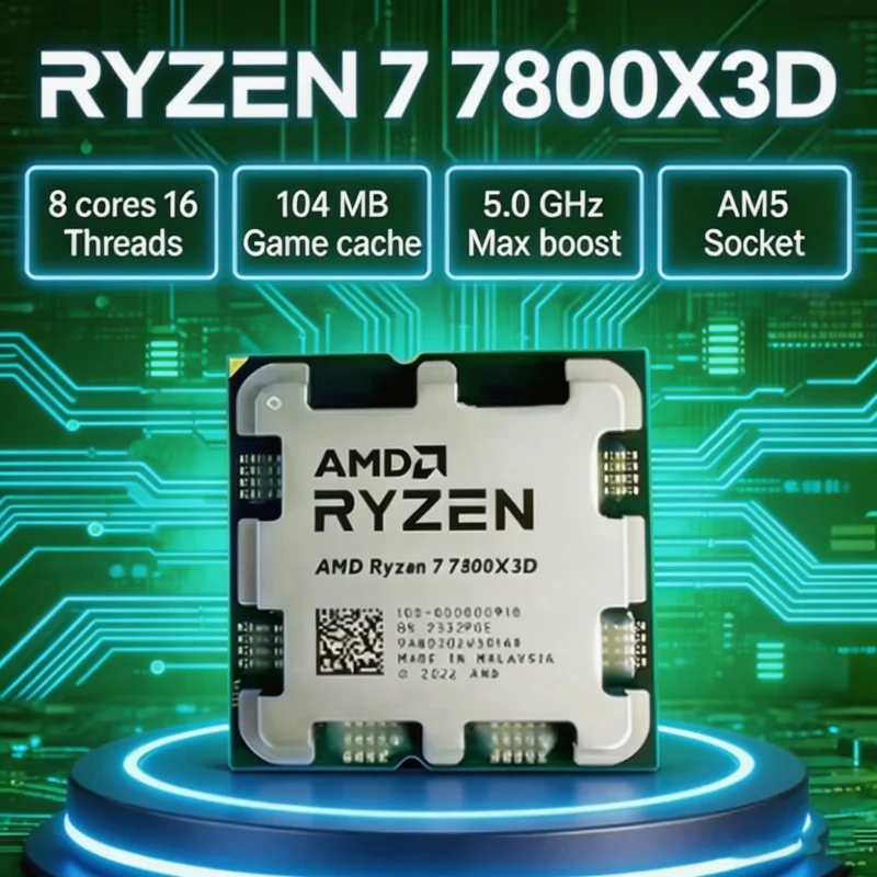 AMD Ryzen 7 7800X3D R7 7800X3D - Amd Cpu Ryzen 7 ulasan dan harga