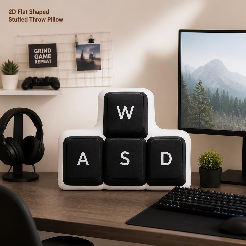 WASD Keyboard Gaming Controls  - Esports Gaming Bed ulasan dan harga