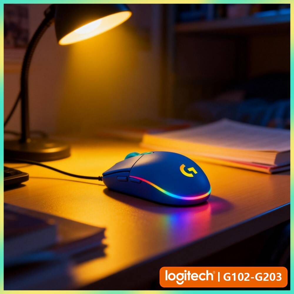 Logitech G102 Wired Gaming Mou - Esports Gaming Tournaments ulasan dan harga