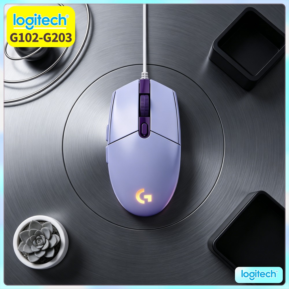 Logitech G102 Wired Gaming Mou - Esports Gaming Tournaments ulasan dan harga