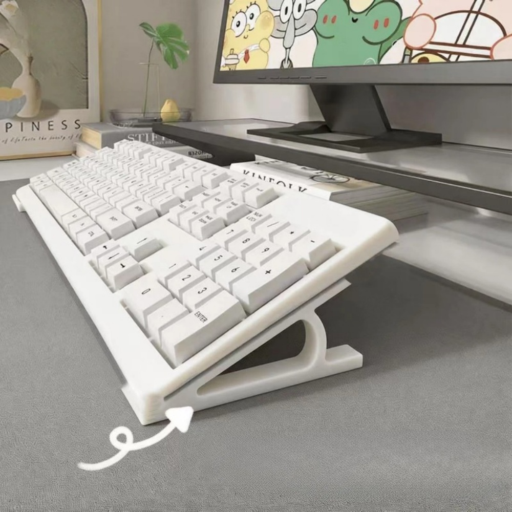 2pc Ergonomic Keyboard Riser F - Esports Gaming Keyboard ulasan dan harga