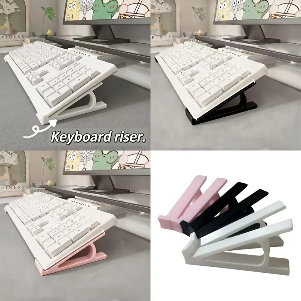 2pc Ergonomic Keyboard Riser F - Esports Gaming Keyboard ulasan dan harga