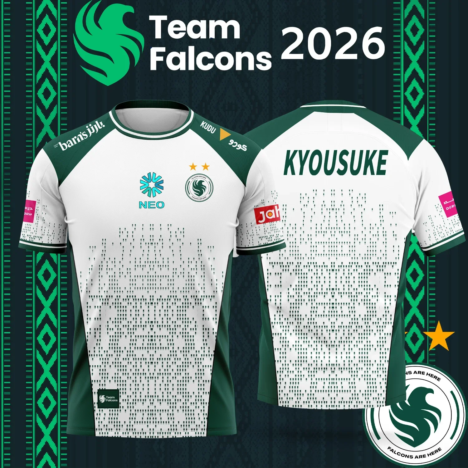 2026 New TEAM  Falcons   Espor - Esports Gaming Team ulasan dan harga