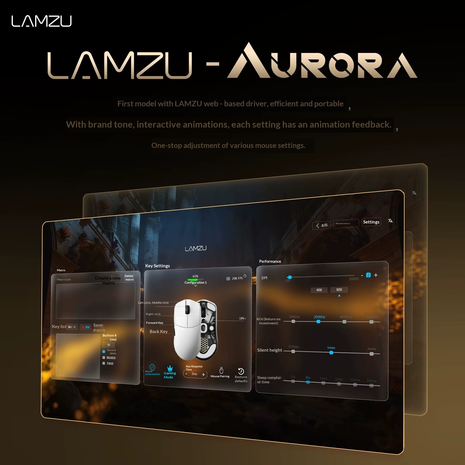 Lamzu Maya X Lightweight Wirel - Esports Gaming Tournaments ulasan dan harga