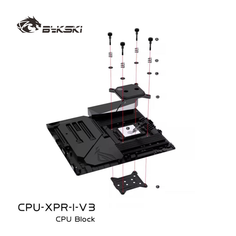 Bykski CPU Block Use for INTEL - Amd Cpu Ryzen 7 ulasan dan harga
