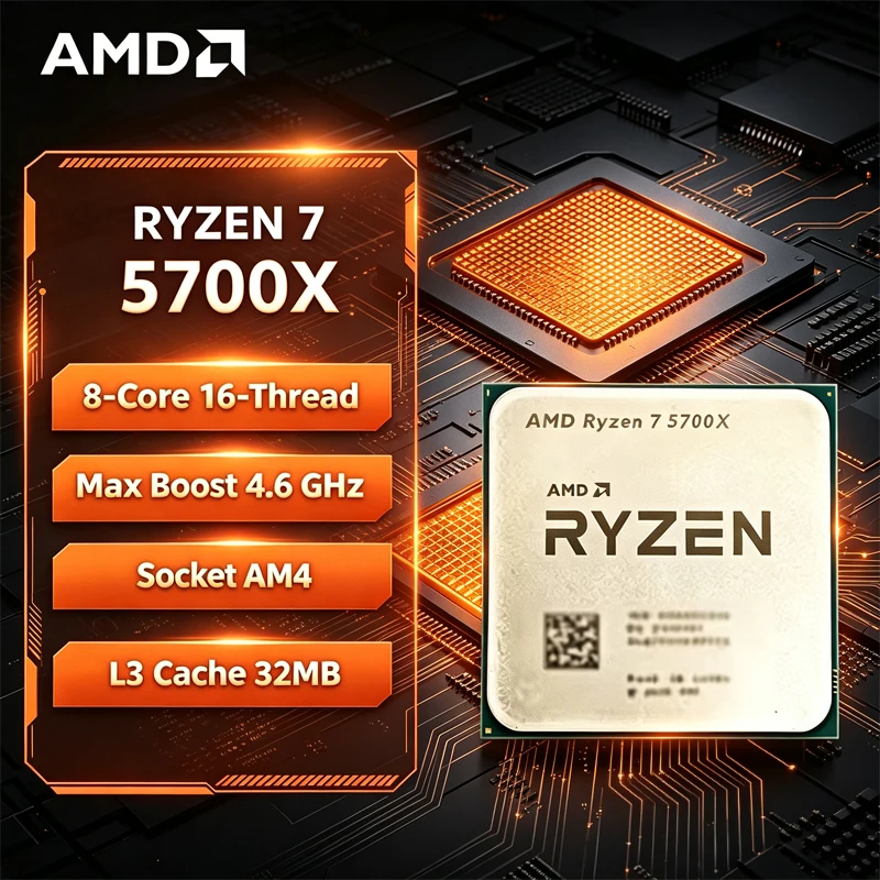 AMD Ryzen 7 5700X AMD R7 5700X - Amd Cpu Ryzen 7 ulasan dan harga