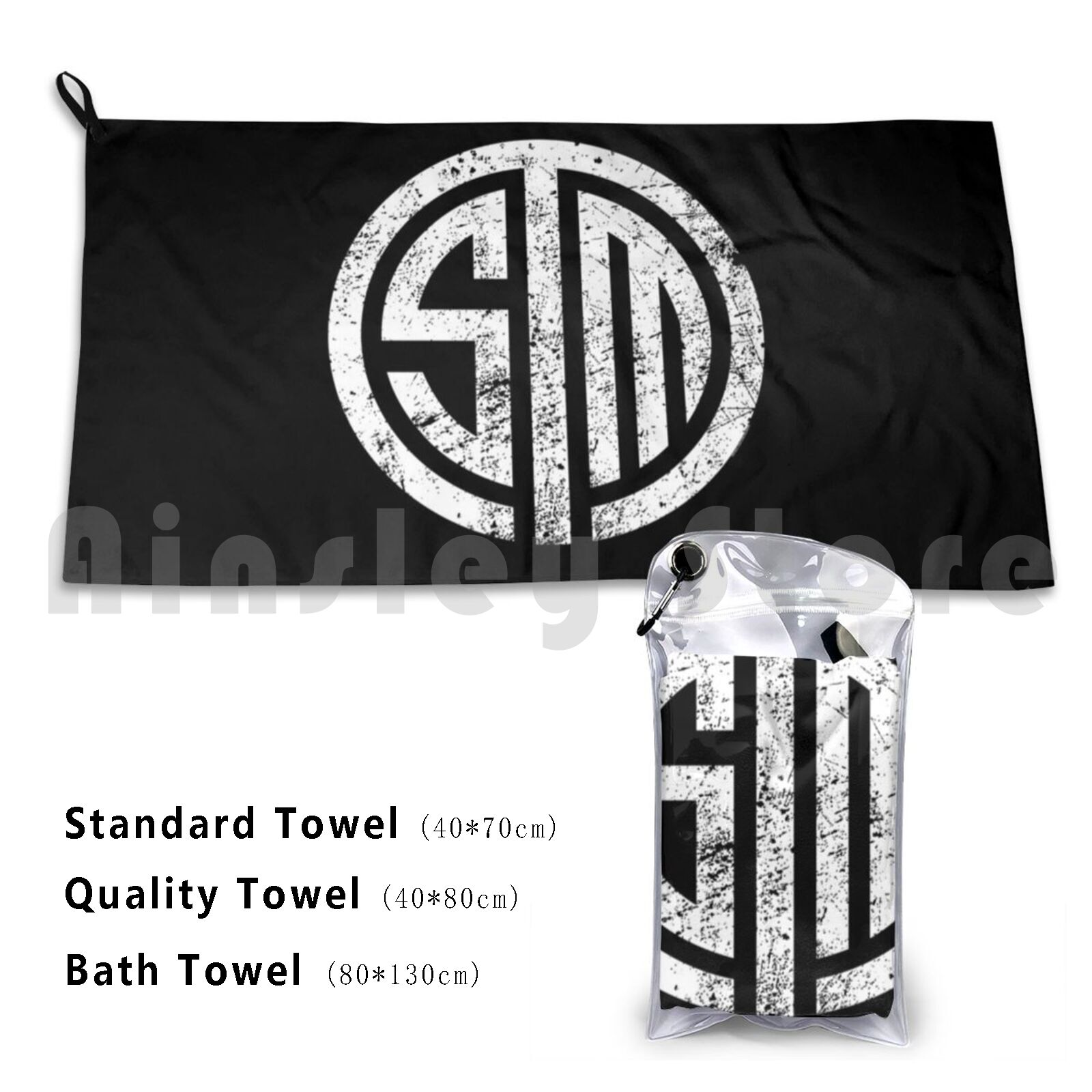 Go Solo Or Go Home-W Bath Towe - Esports Gaming Team ulasan dan harga